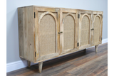 Large Rattan Sideboard - 12042