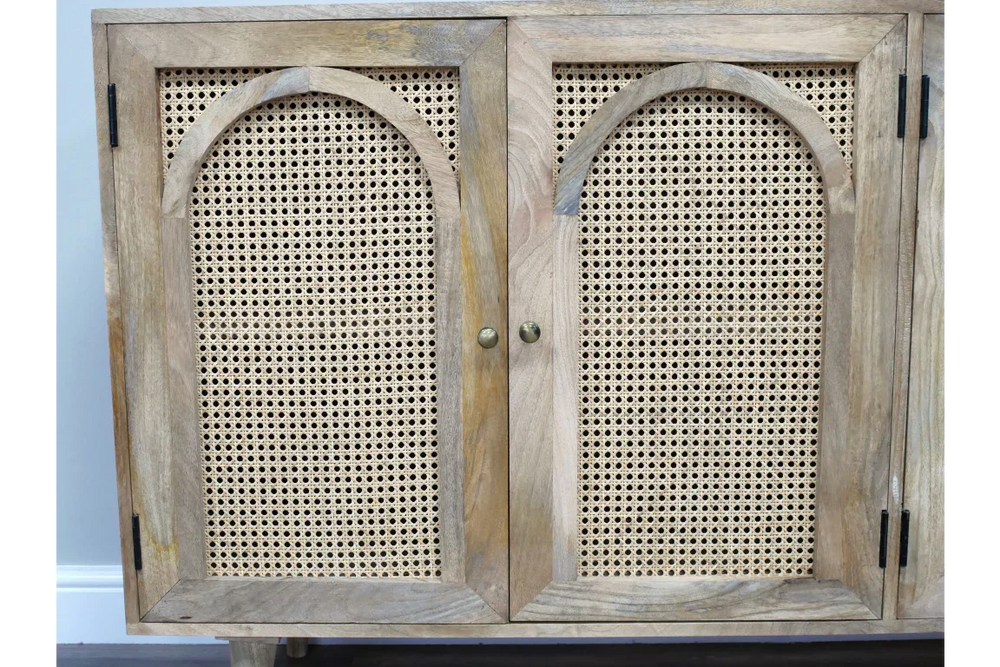 Large Rattan Sideboard - 12042