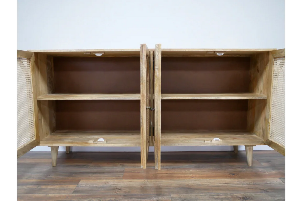 Large Rattan Sideboard - 12042