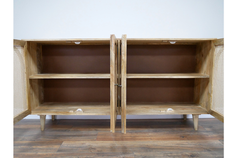 Large Rattan Sideboard - 12042