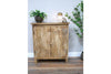 2 Door Carved Cabinet