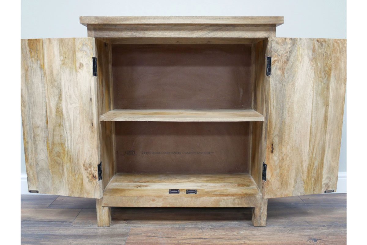 2 Door Carved Cabinet