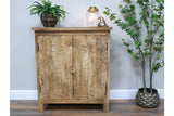 2 Door Carved Cabinet