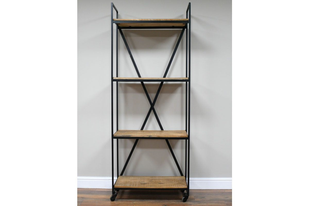 Industrial Shelves On Wheels