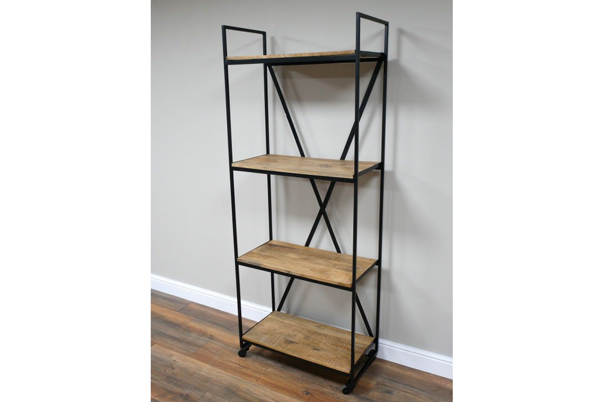 Industrial Shelves On Wheels