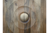 Solstice Wine Cabinet Natural iron and mango wood
