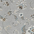 Wilton Floral Chartwell Silver Carpet - Floral Chartwell Silver / 4m