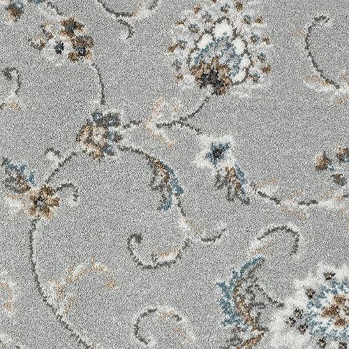 Wilton Floral Chartwell Silver Carpet - Floral Chartwell Silver / 4m