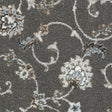 Wilton Floral Chartwell Pewter Carpet - Floral Chartwell Pewter / 4m