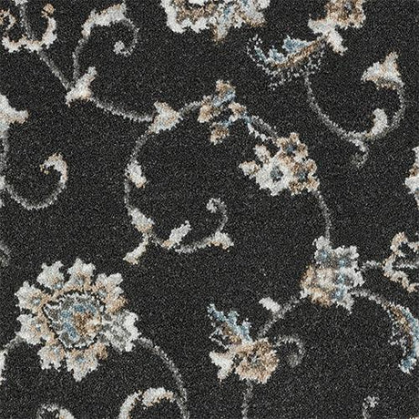 Wilton Floral Chartwell Onyx Carpet - Floral Chartwell Onyx / 4m