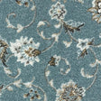 Wilton Floral Chartwell Peacock Carpet - Floral Chartwell Peacock / 4m