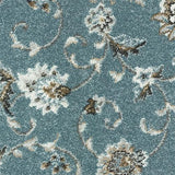 Wilton Floral Chartwell Peacock Carpet - Floral Chartwell Peacock / 4m
