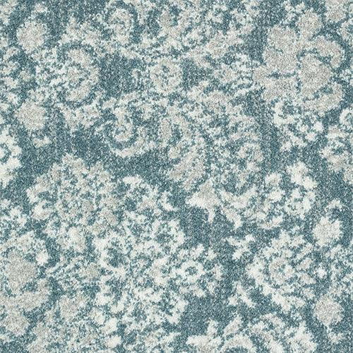Wilton Floral Sandringham Peacock Carpet - Floral Sandringham Peacock / 4m