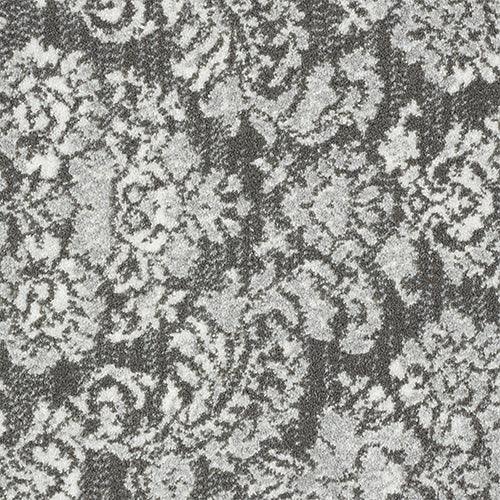 Wilton Floral Sandringham Pewter Carpet - Floral Sandringham Pewter / 4m