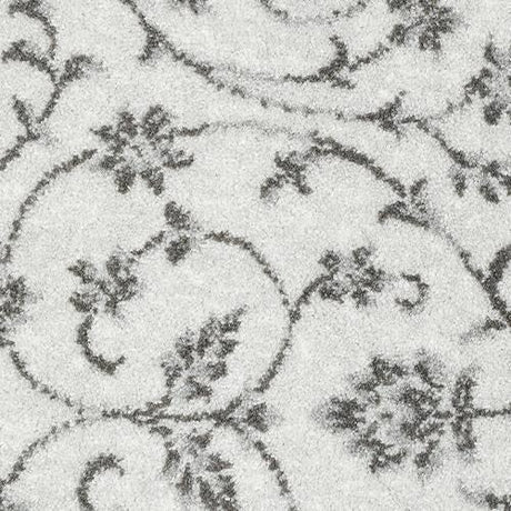 Wilton Floral Highgrove Silver Carpet - Floral Highgrove Silver / 4m