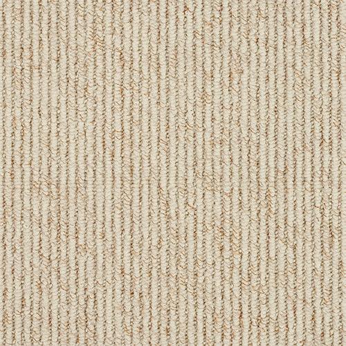 Country Linear Ivory Carpet - Ivory / 2.5m