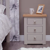 Diamond 3 Drw Bedside