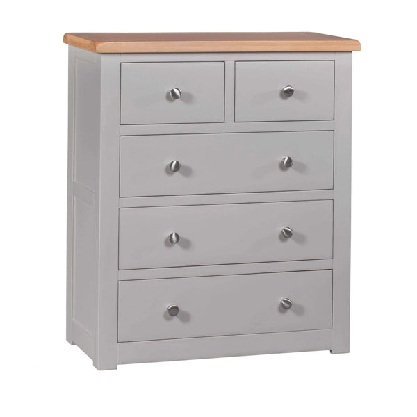 Buy grey wooden chest of drawers online, modern storage cabinet, bedroom furniture