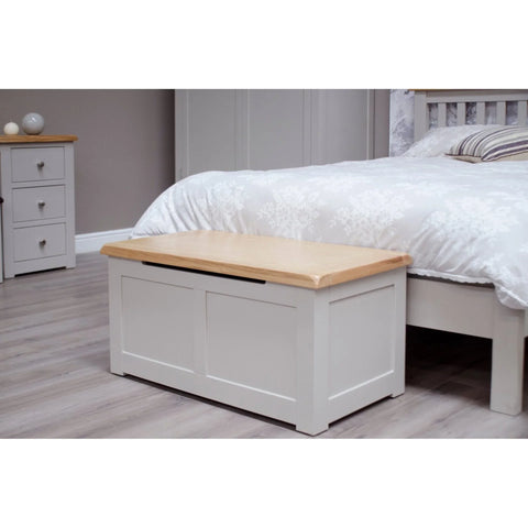 Buy storage chest bench online, bedroom ottoman trunk, modern wooden furniture