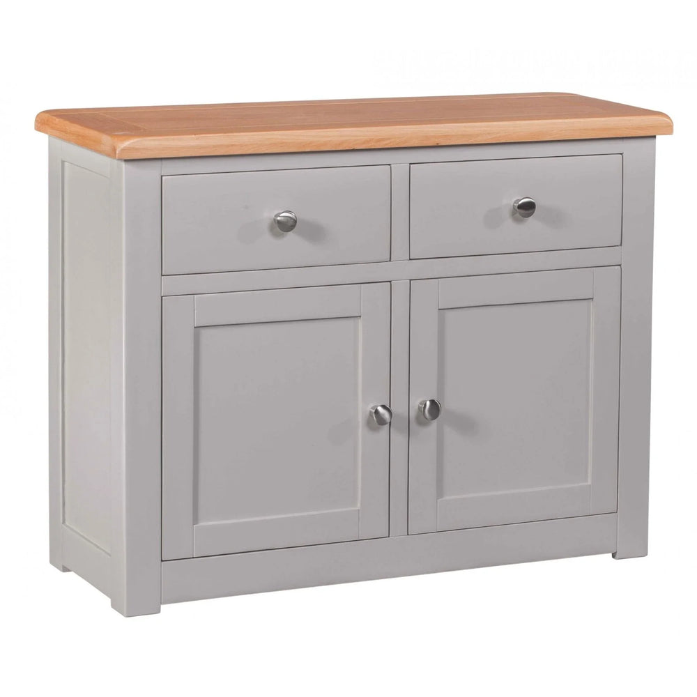 Buy grey sideboard cabinet online, wooden storage unit with drawers and doors for hallway or kitchen