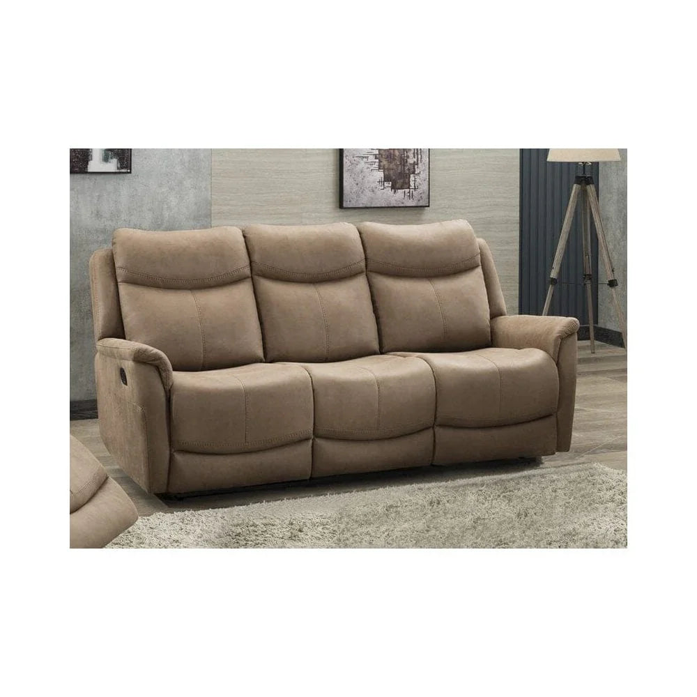 Arizona Electric 3 Seater Caramel