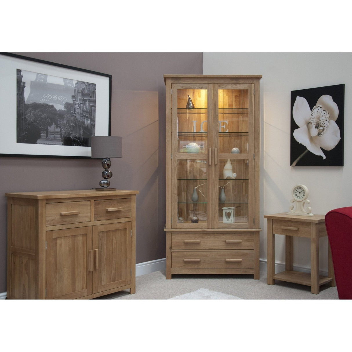 Opus Glass Display Cabinet