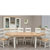 Painted Deluxe Oval Table