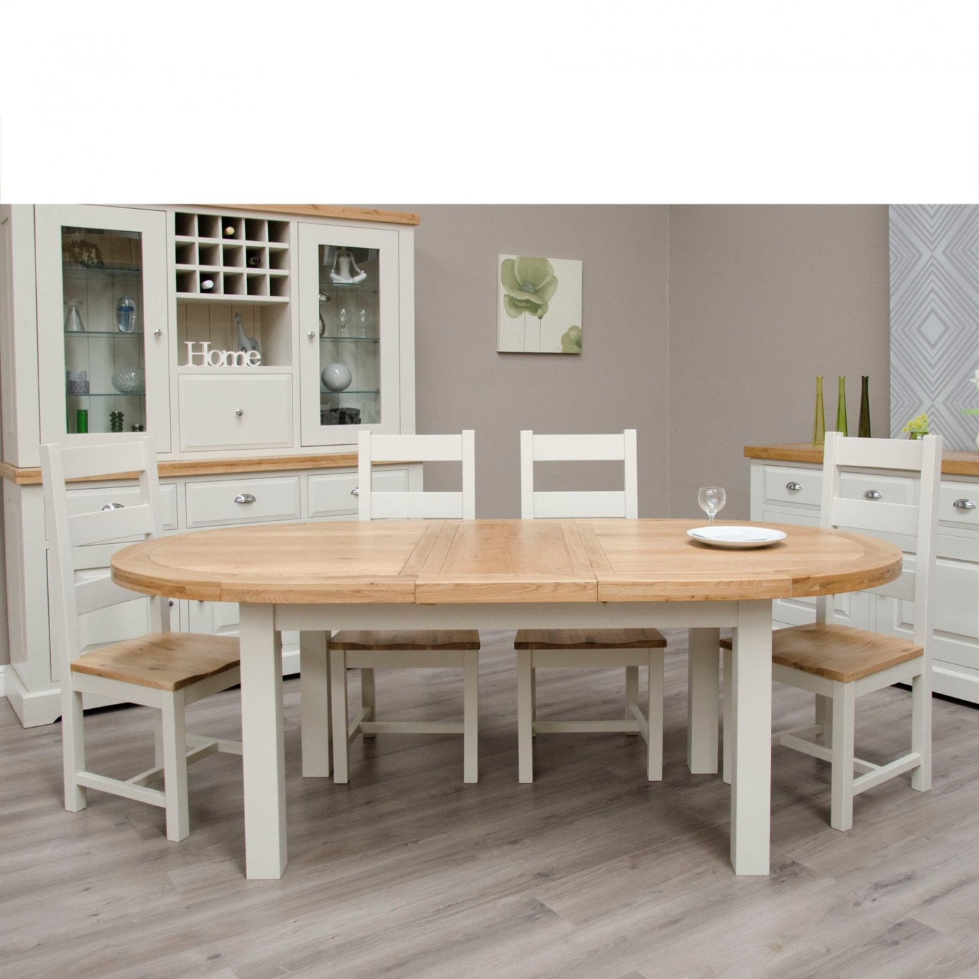Painted Deluxe Oval Table