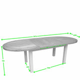 Painted Deluxe Oval Table