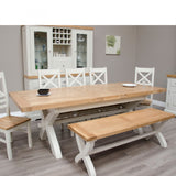 Painted Deluxe X-Leg Table