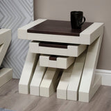 Painted Z Nest Of Tables Frames Only