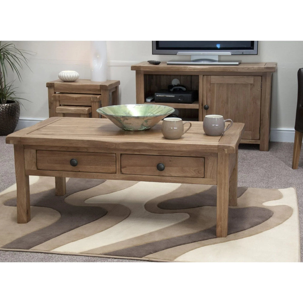 Rustic Oak Coffee Table
