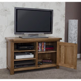 Rustic Oak Tv Cabinet