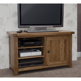 Rustic Oak Tv Cabinet