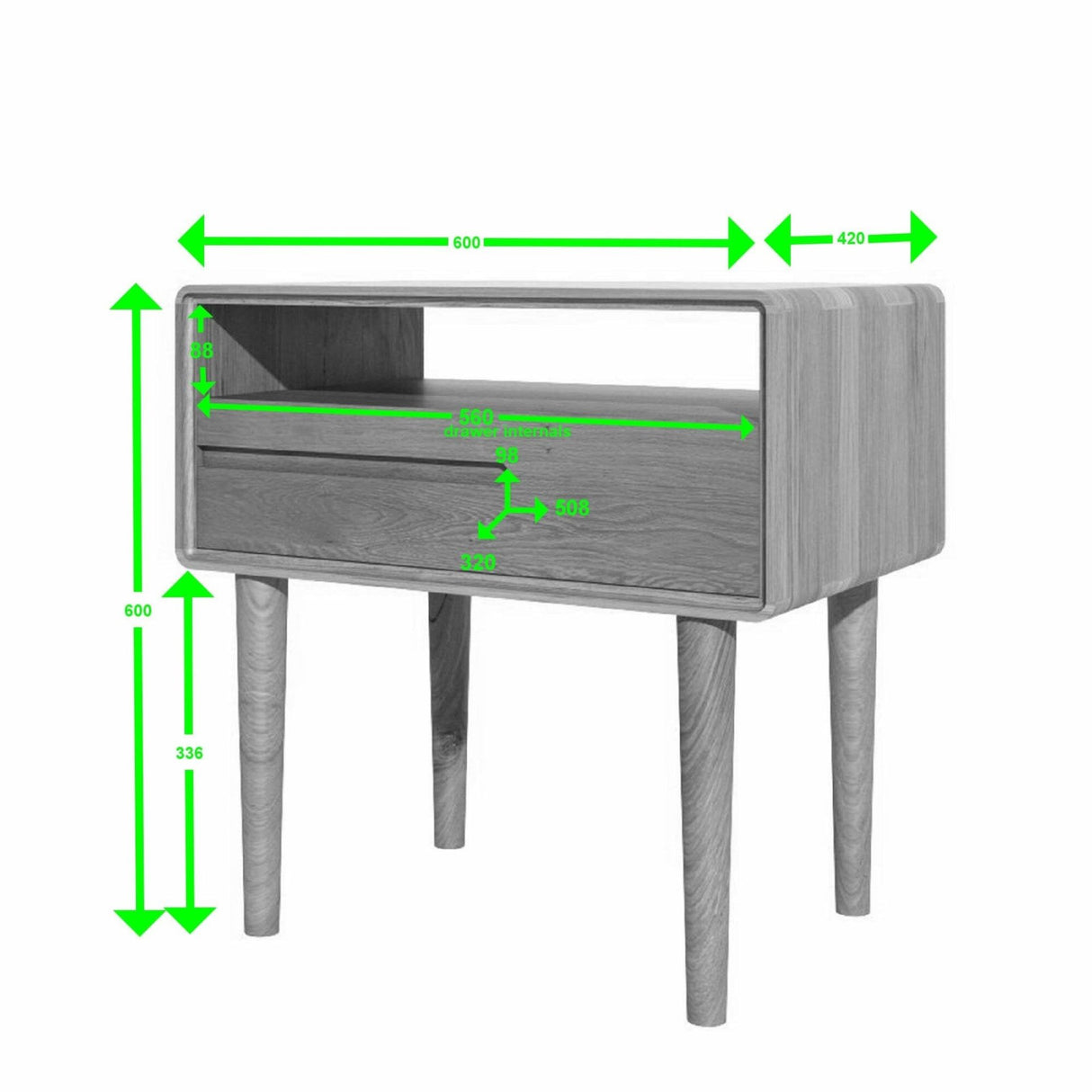 Scandic Lamp Table