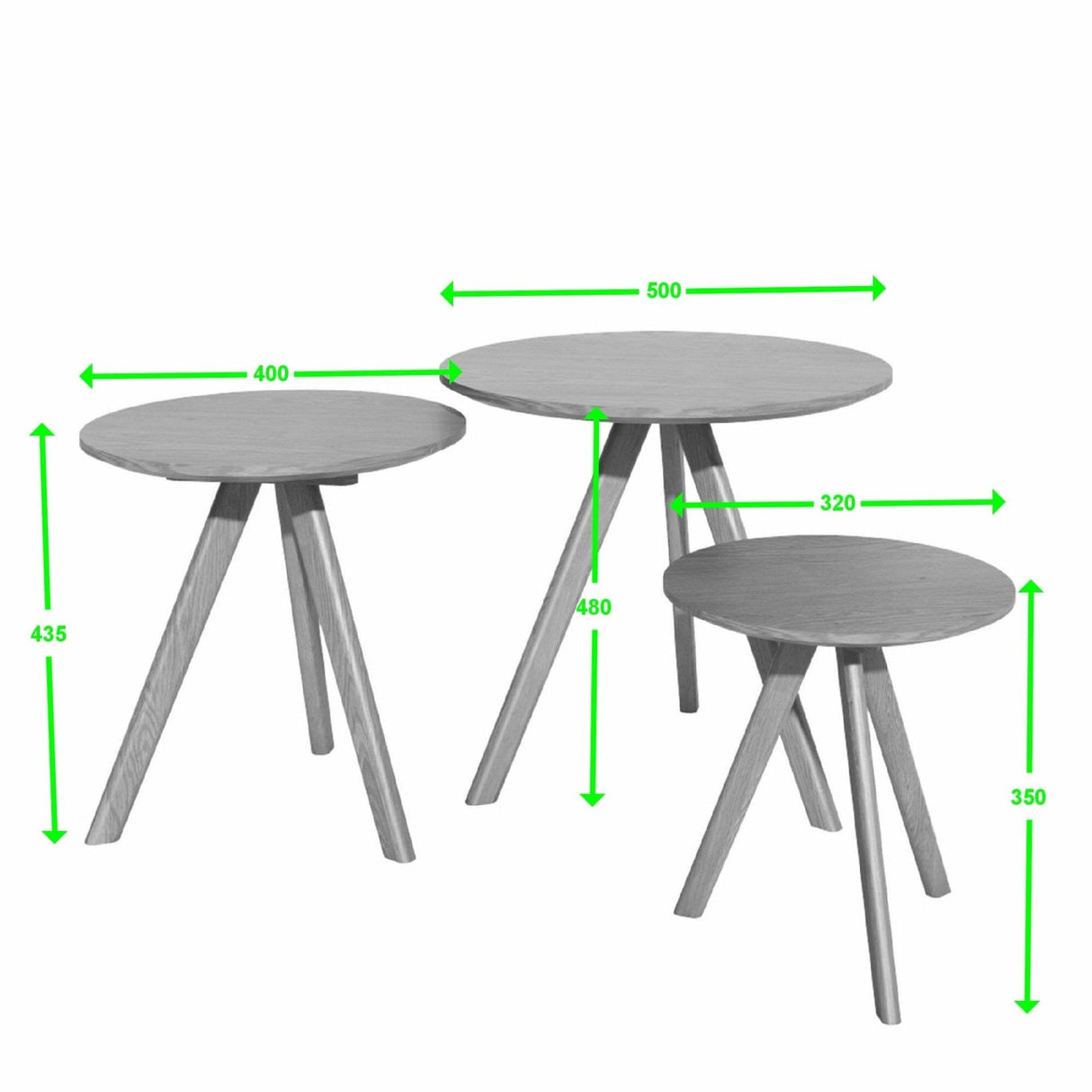 Scandic Round Nest x 3