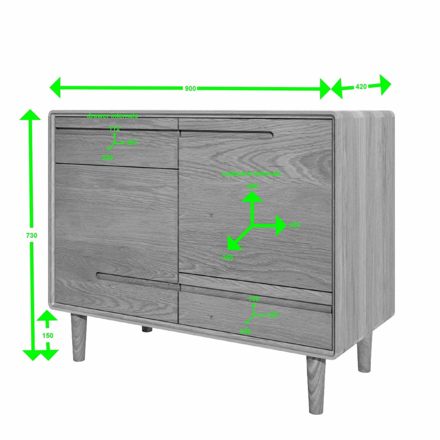 Scandic Small Sideboard