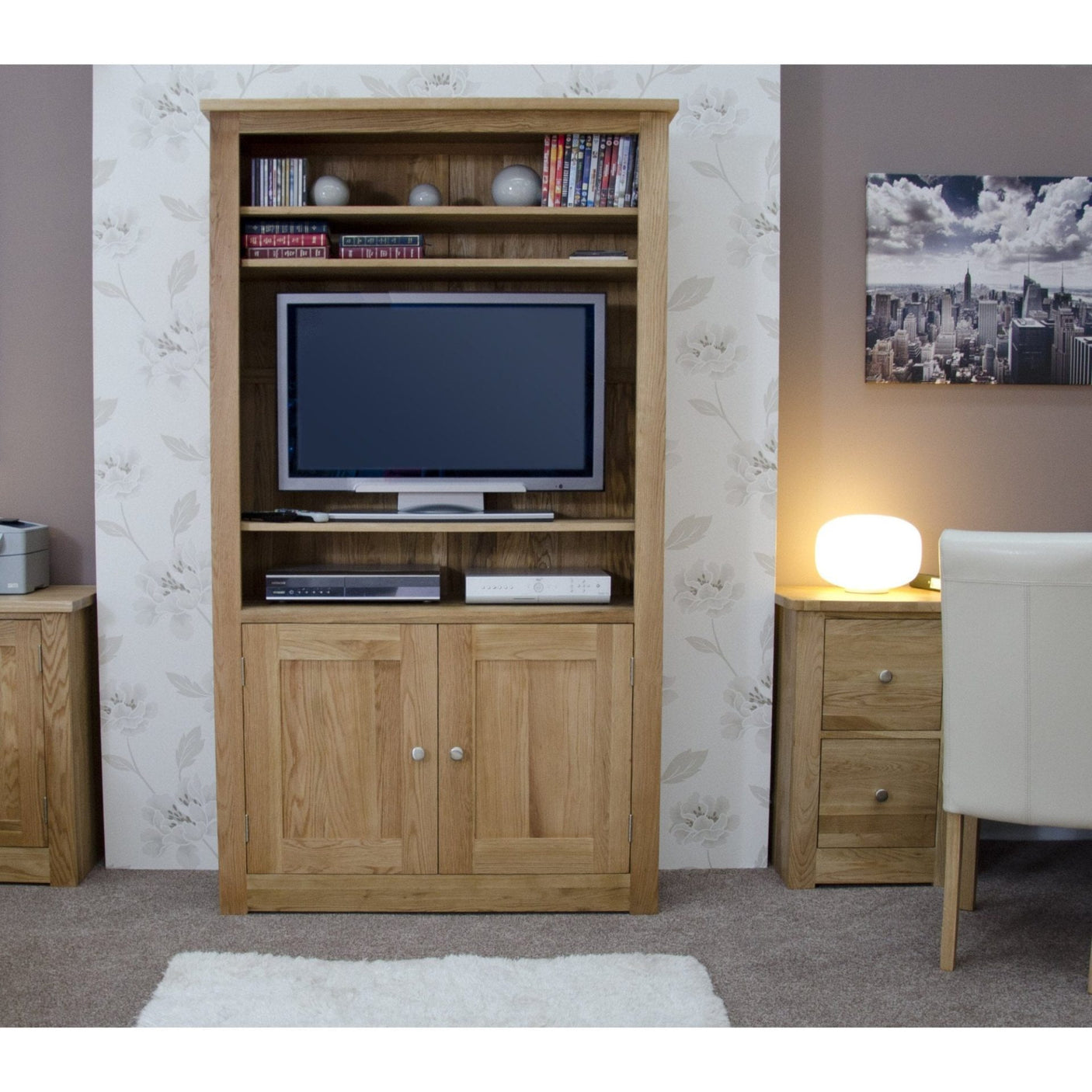 Torino 2 Door Bookcase