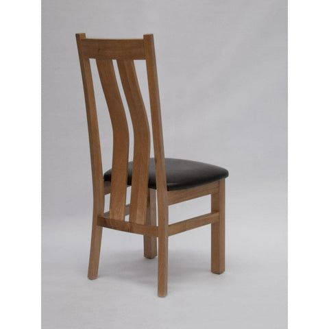 Vermont Maria Dining Chair With Brown Seatpad