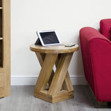 Z Round x 4 Leg Lamp Table