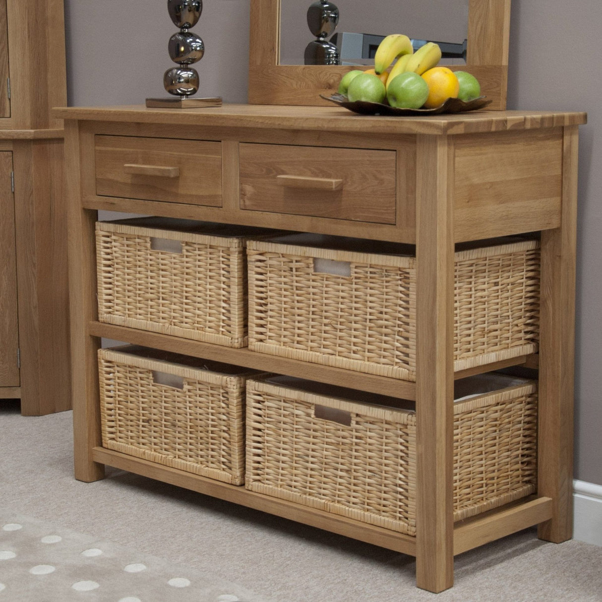 Opus Basket Hall Table