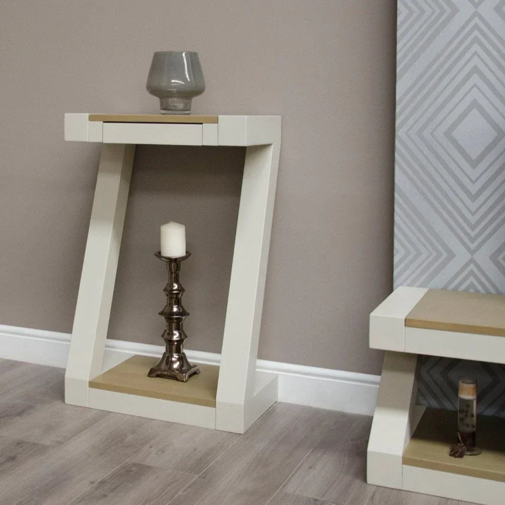 Painted Z Small Hall Table Frame Only