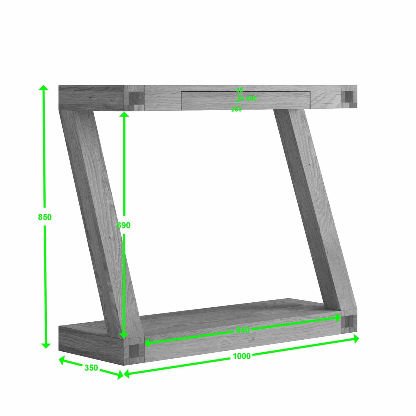 Z Hall Table