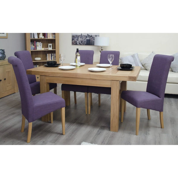 Bordeaux Small Extending Table 1 Leaf