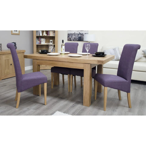 Bordeaux Small Extending Table 1 Leaf
