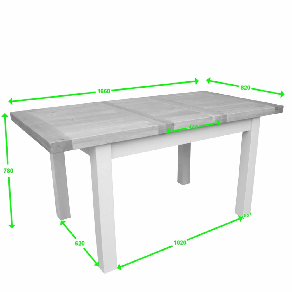 Painted Deluxe 1200 Extending Table