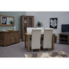 Rustic Oak Extending Dining Table