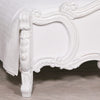 French Carved Rose Cherub Bed