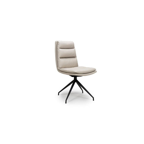 Pair of Nobo Swivel Chairs Taupe