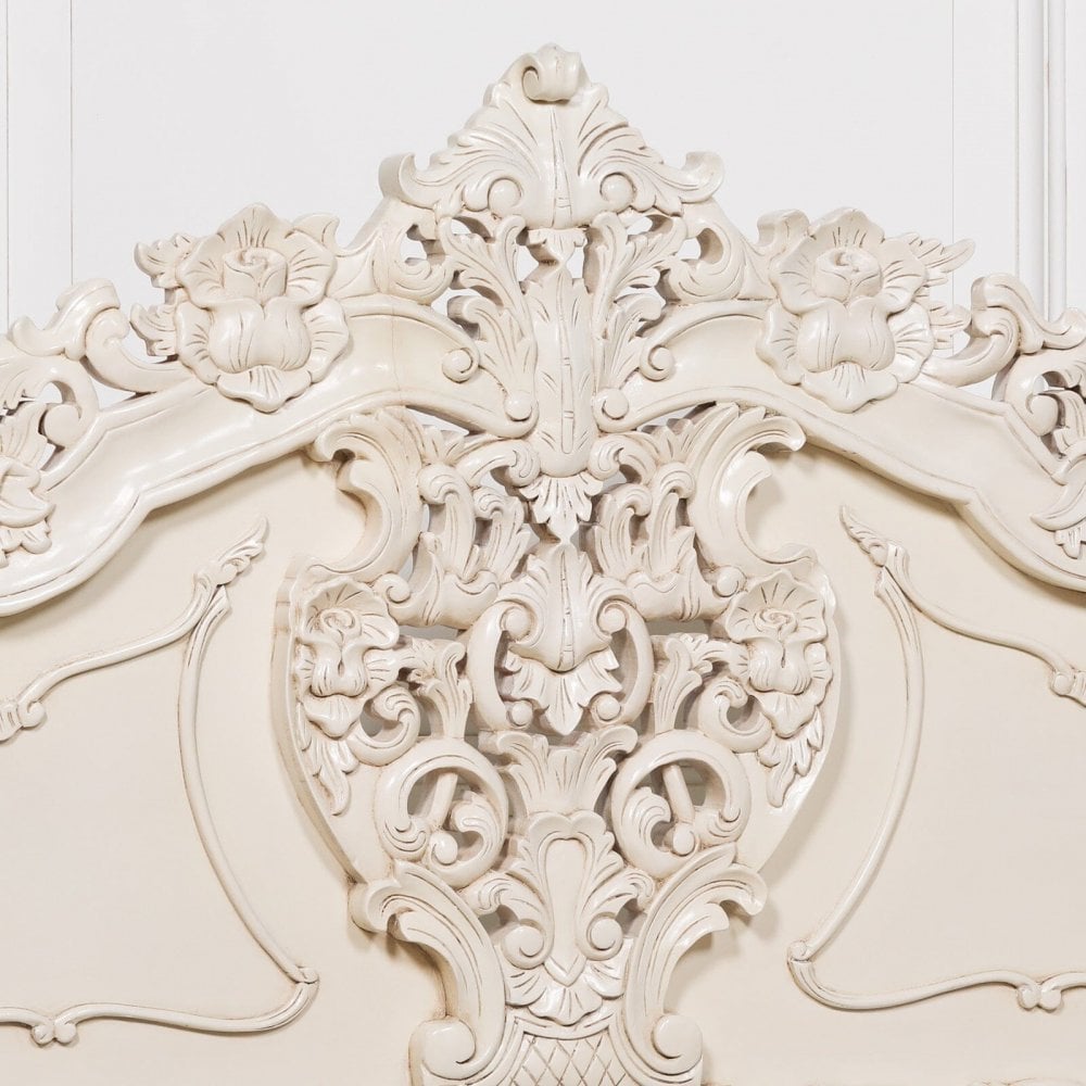 Rococo Carved Bed